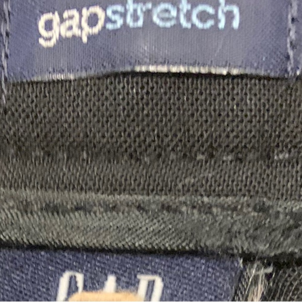 GAP Stretch | Black Trouser Pants Size 12A Wide Leg - Picture 8 of 8